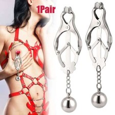 Pair Nipple Clamps Breast