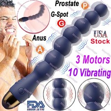 Vibrating Anal Plug Dildo