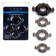 4x Stretchy Cock Rings