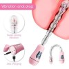 Anal Butt Plug Clit Vibrator G-spot Dildo Male Prostate Massager Sex Toy Couples