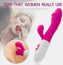 Rabbit Dildo Vibrator Clit