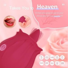 Rose Vibrator Clit Dildo