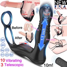 Prostate Massager Vibrator Thrusting