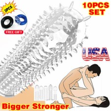10PCS Silicone Men Penis