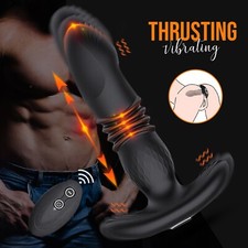 Thrusting Anal Butt Vibrator