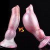 Inflatable Penis Dildo Cock Pump Expandable Anal Butt Plug Sex Toy Men Women US