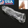 Male Cock-Girth-Enlarger-Enhancer-Penis-Extension-Extender-Sheath-Sleeve Men NEW