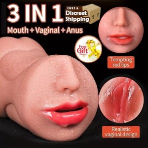3in1 Realistic Pocket Pussy