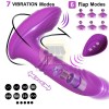 Wearable G-Spot Clit Vibrator Dildo Thrusting Massager Adult Sex Toys For Women
