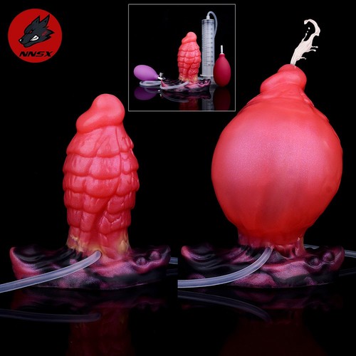 Ejaculation Inflatable Anal Plug