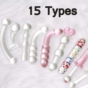15Types Crystal Dildo Glass