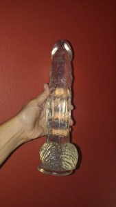 Jumbo Clear Jelly Dildo