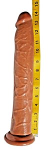 Realistic Brown Dildo Strong