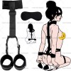BDSM Adult Sex Toys for Couples Bondage Restraints Slave Neck Wrist Hands Sling