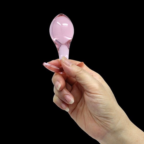 Wearable Pink Glass Anal